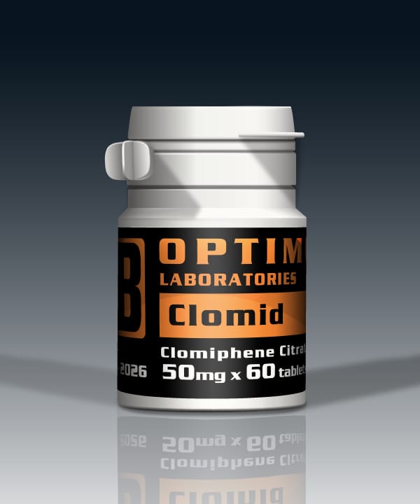 clomid-optimum-biotech.jpeg Optimum Biotech Clomid 50mg x 60 Tablets - Image 1