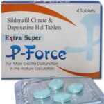 Extra Super P Force Sildenafil 200mg Tablet x 4